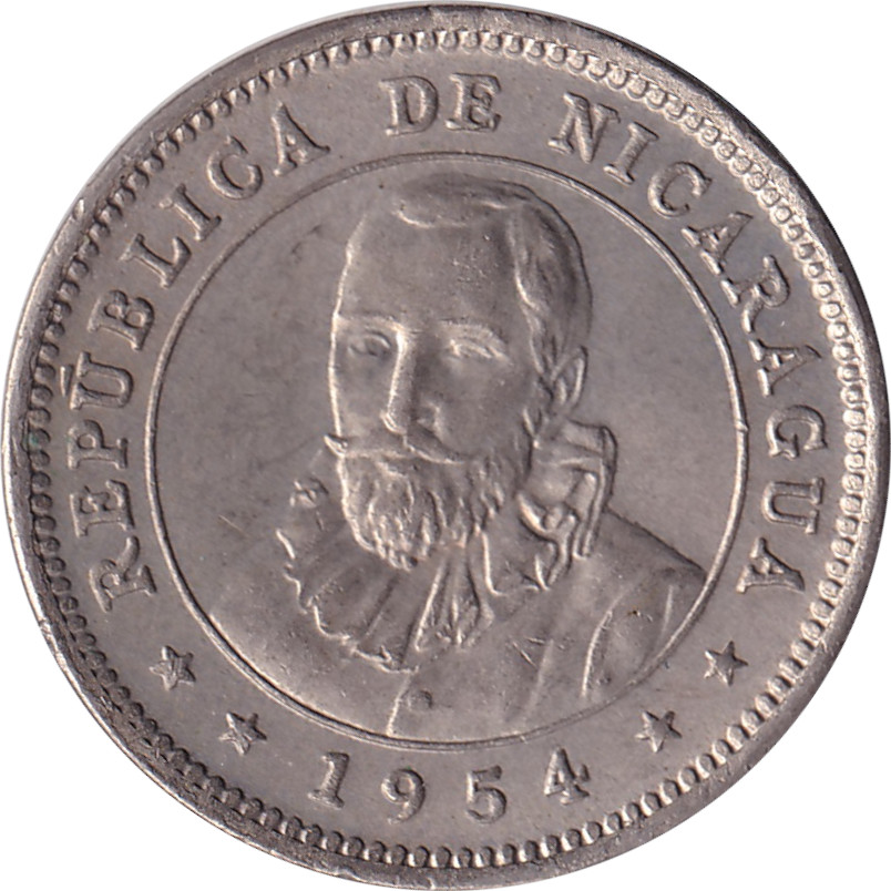 5 centavos - Francisco Hernández - Cupronickel