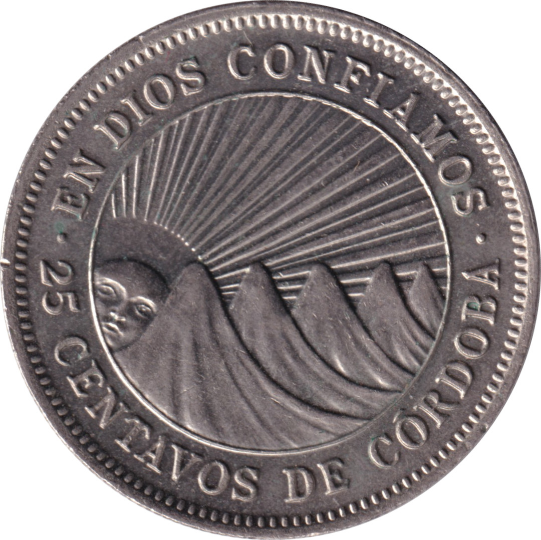 25 centavos - Francisco Hernández - Cupronickel