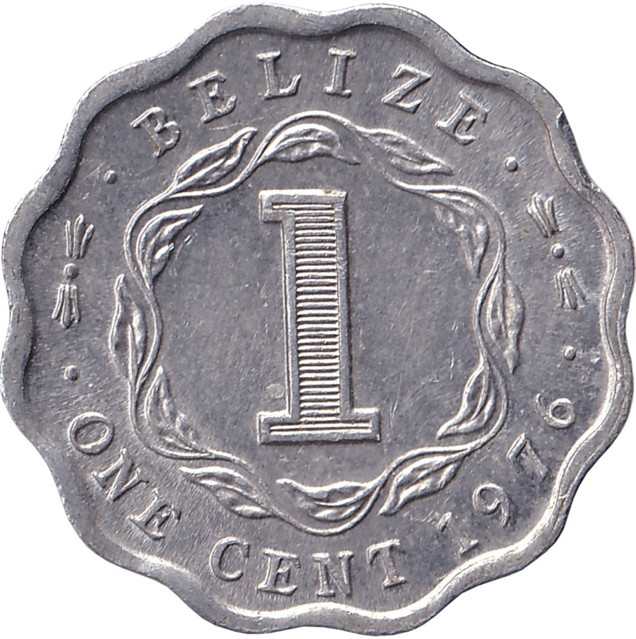 1 cent - Élizabeth II - Aluminium