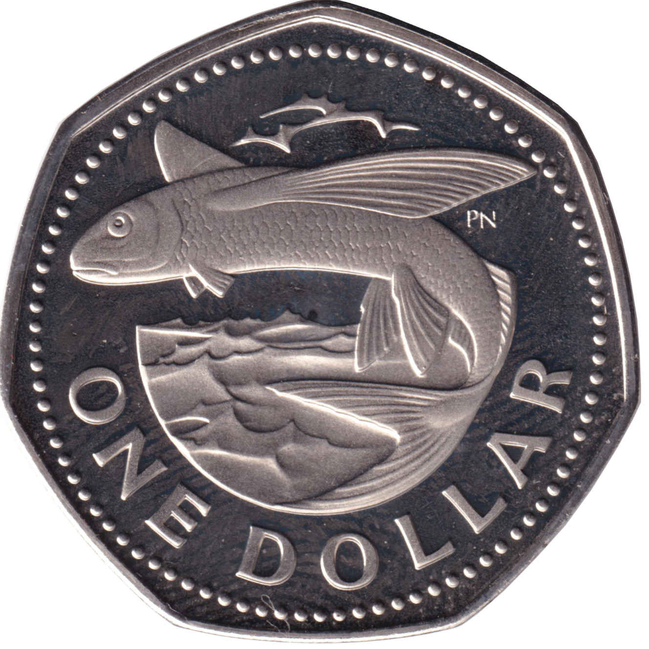 1 dollar - Poisson volant - Largest