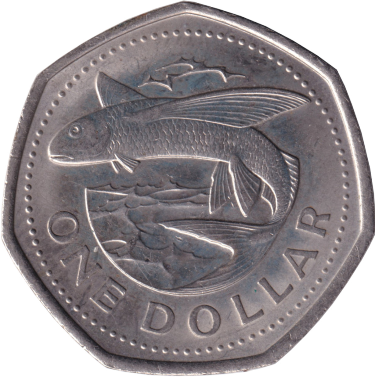 1 dollar - Poisson volant - Module moyen - Cupronickel