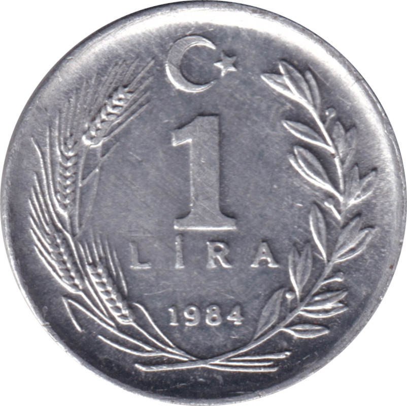 1 lira - Moustafa Kemal - Type 4