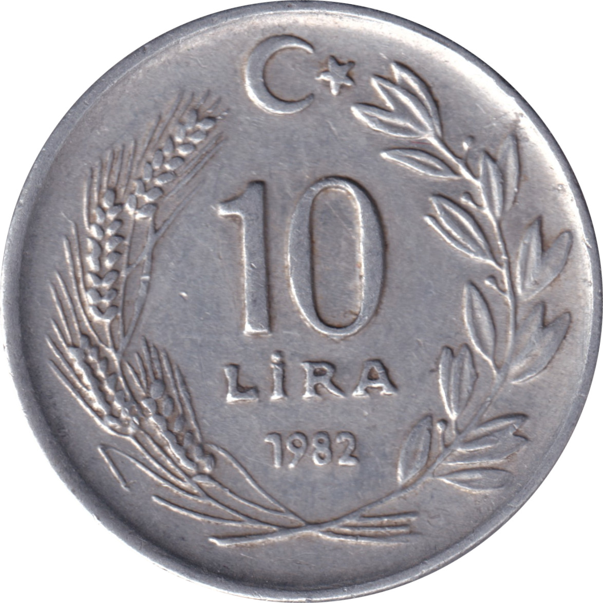 10 lira - Moustafa Kemal - Buste