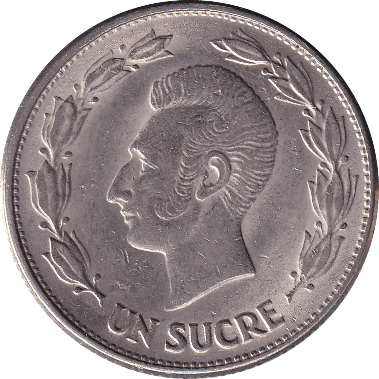 1 sucre - Antonio José de Sucre - Nickel