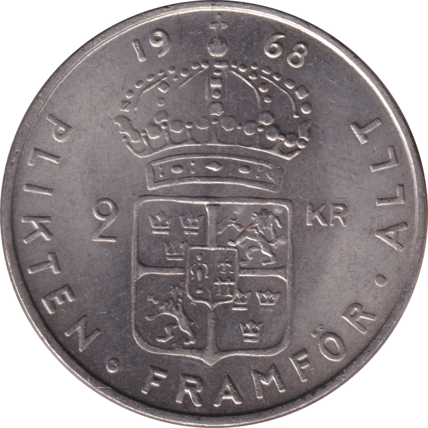 2 kronor - Gustave V - Old head