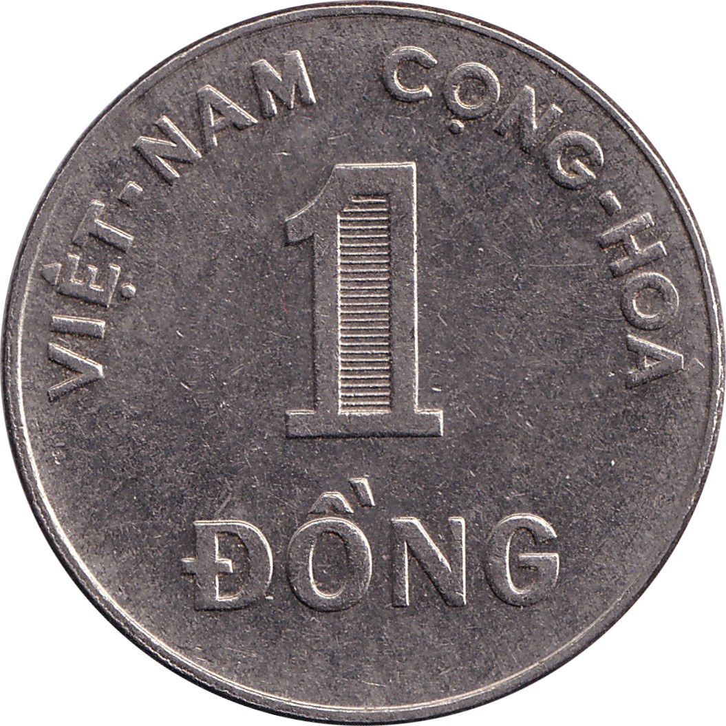 1 dong - Riz - Nickel plate