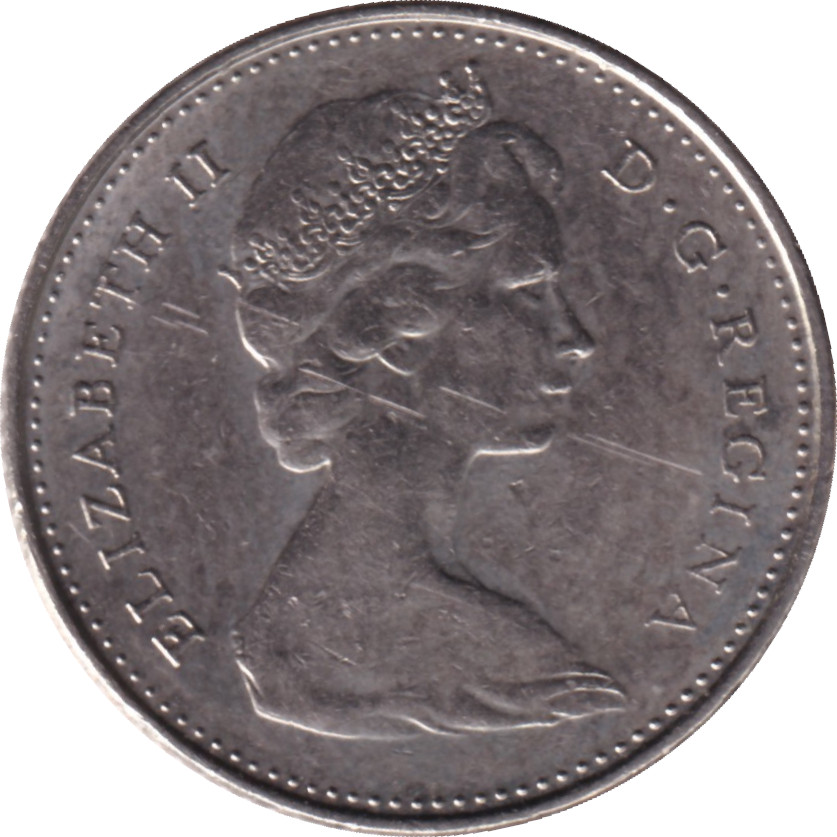 10 cents - Elizabeth II - Buste jeune