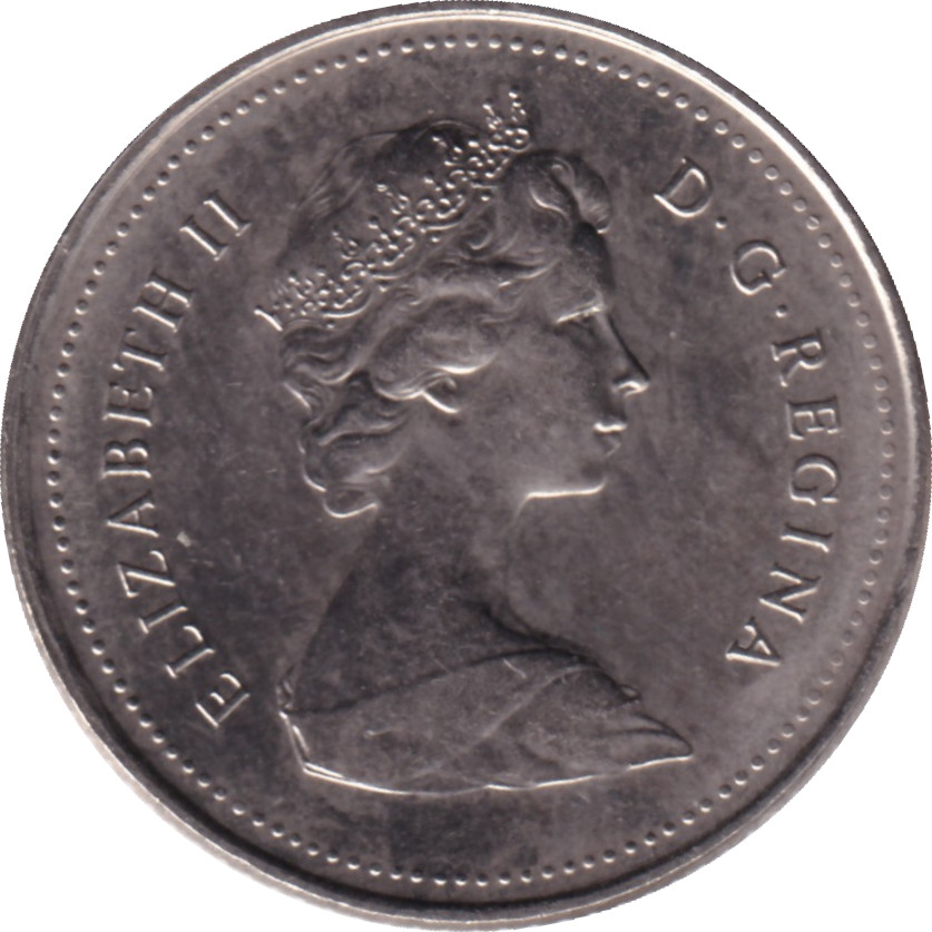 10 cents - Elizabeth II - Buste mature