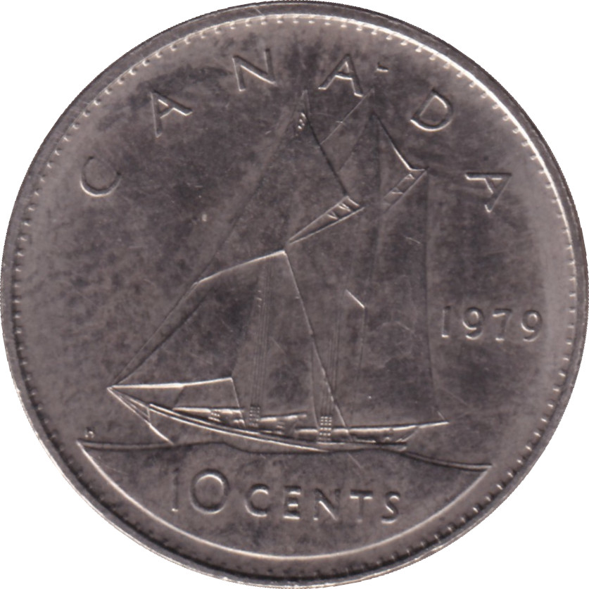 10 cents - Elizabeth II - Buste mature