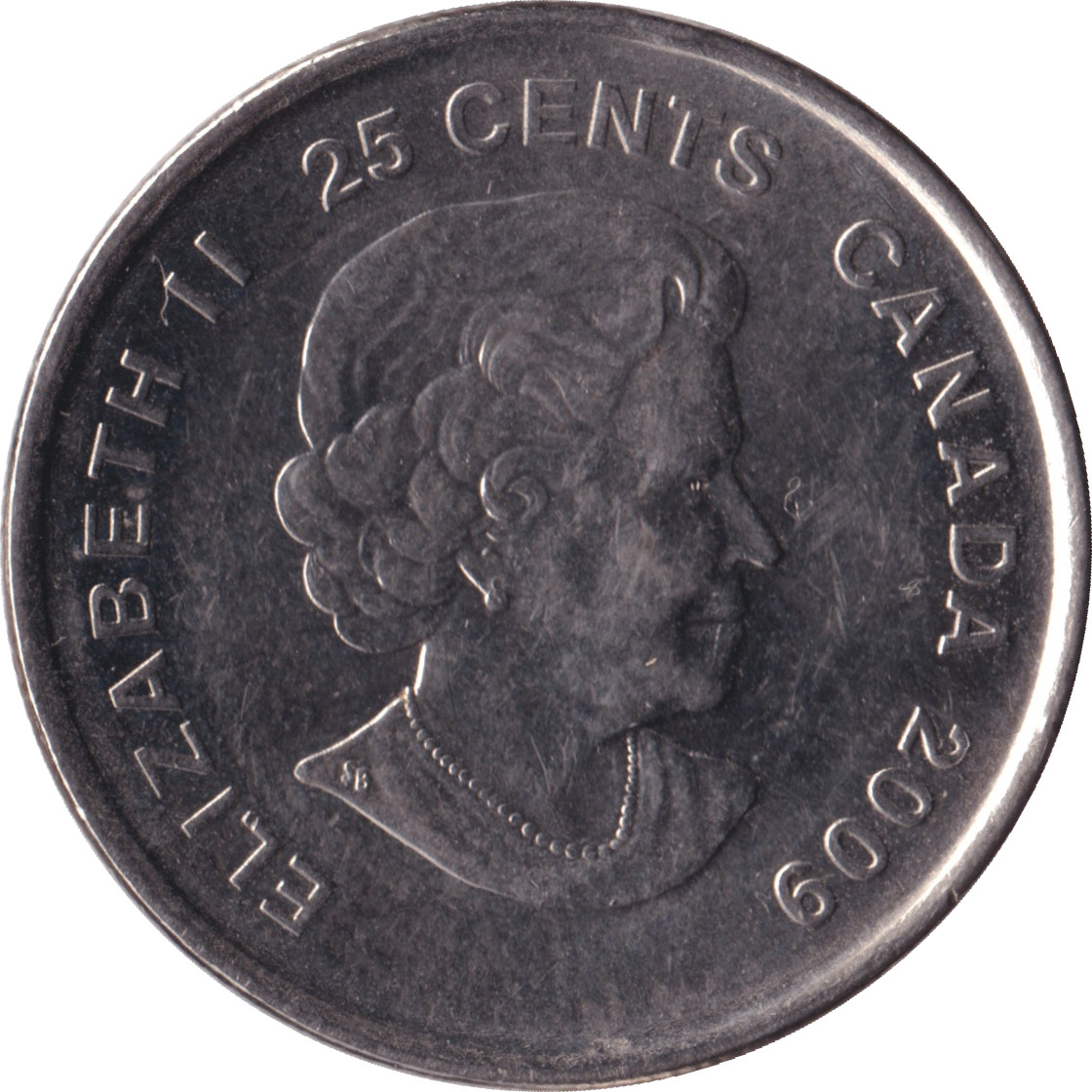 25 cents - Hockey feminin