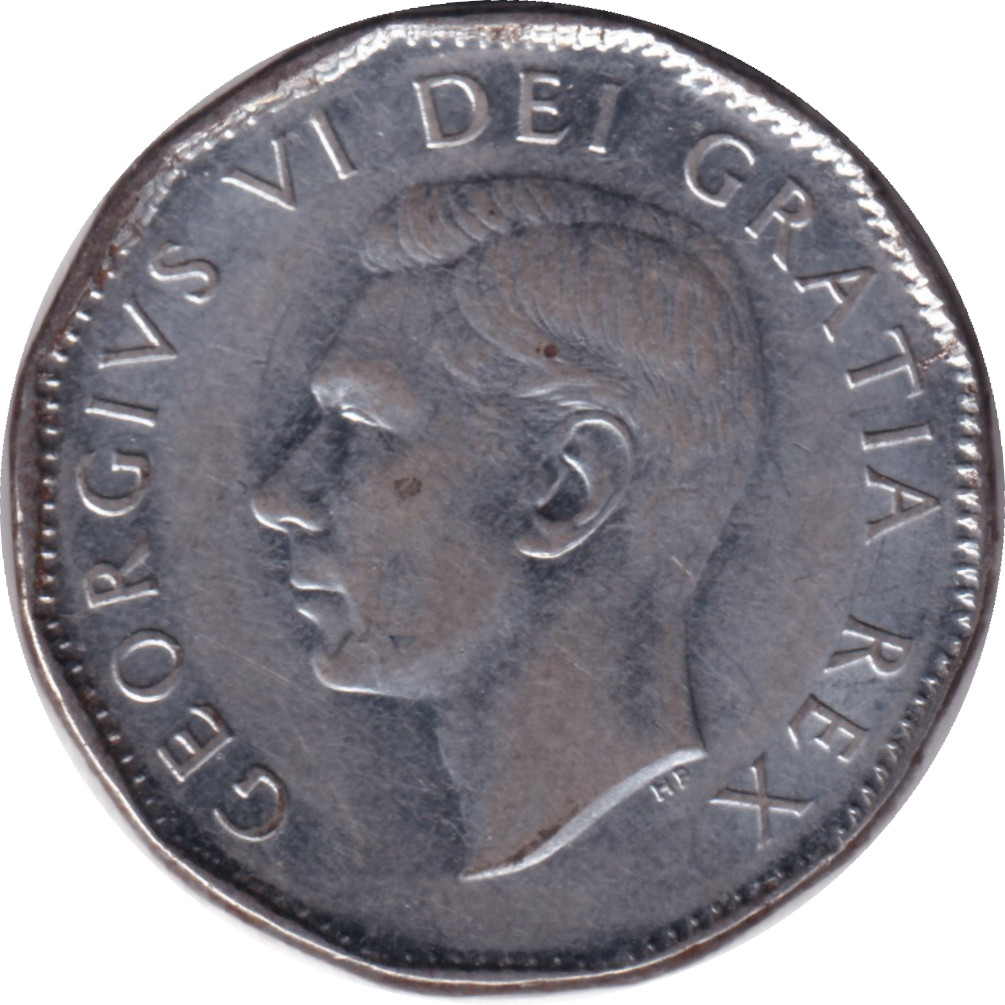 5 cents - George VI - King - Polygonal