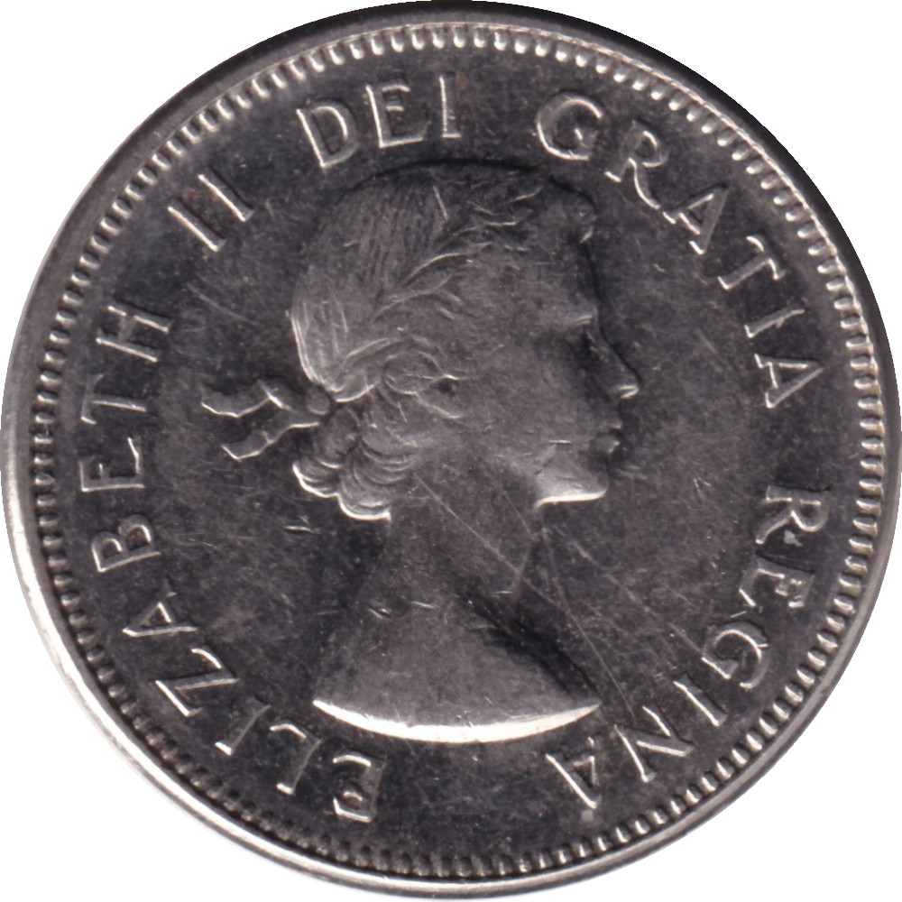 5 cents - Elizabeth II - Buste colonial - Ronde