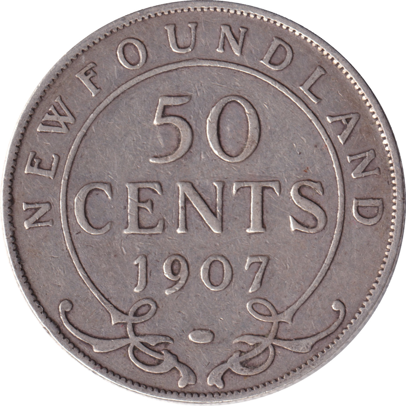 50 cents silver - Edward VII