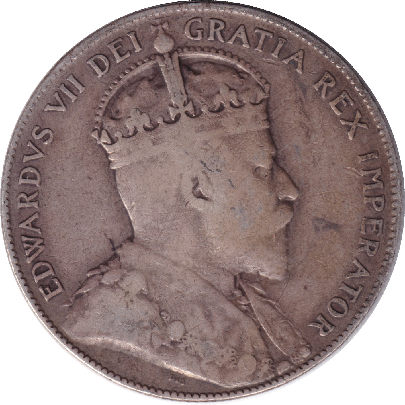 50 cents silver - Edward VII