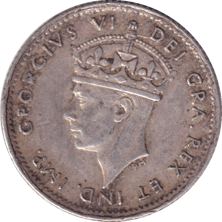 5 cents argent - Georges VI