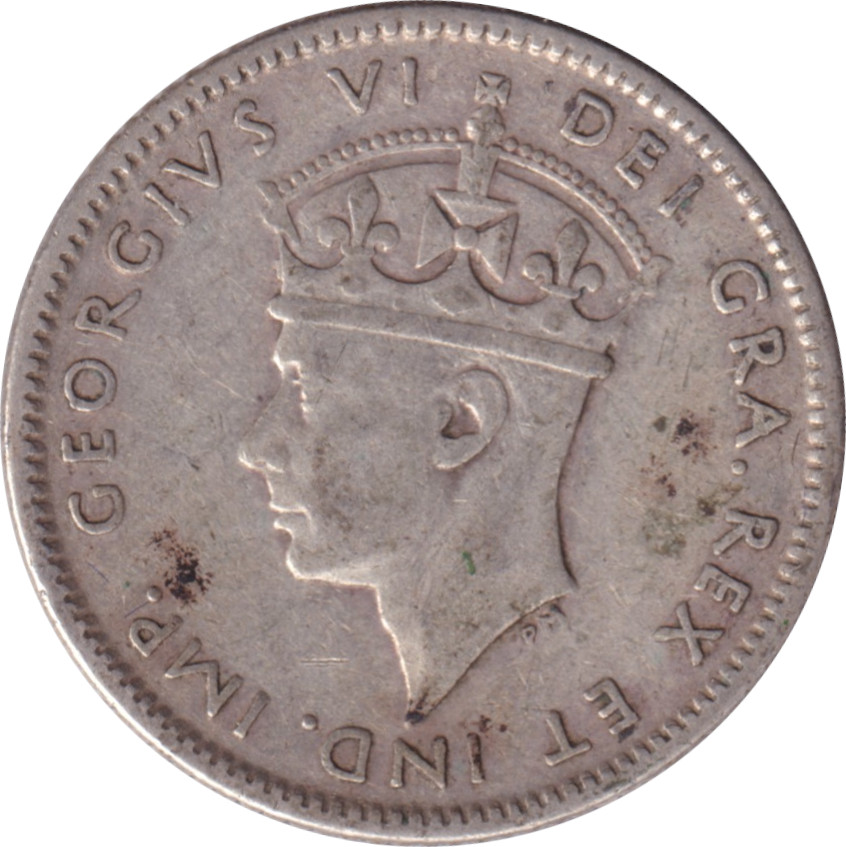 10 cents silver - George VI