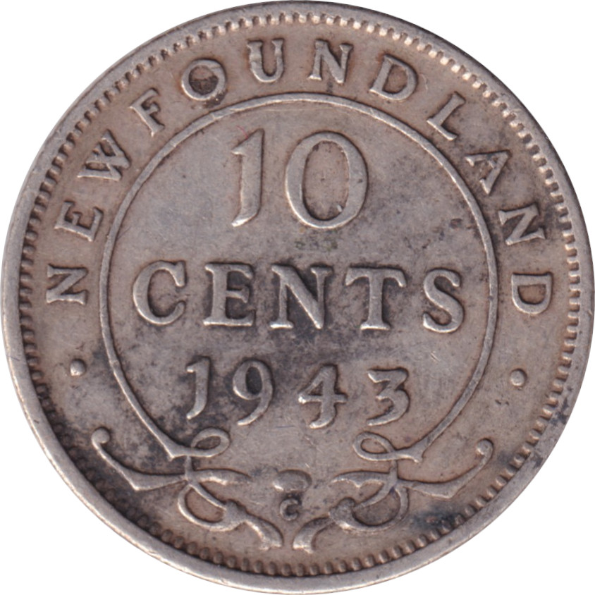 10 cents argent - Georges VI