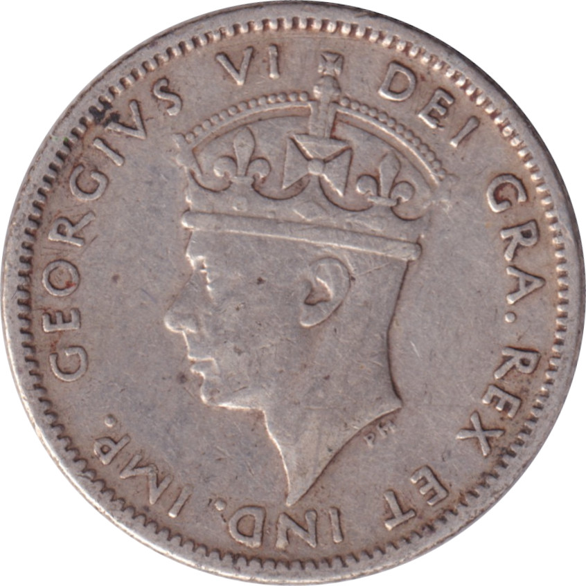 10 cents argent - Georges VI