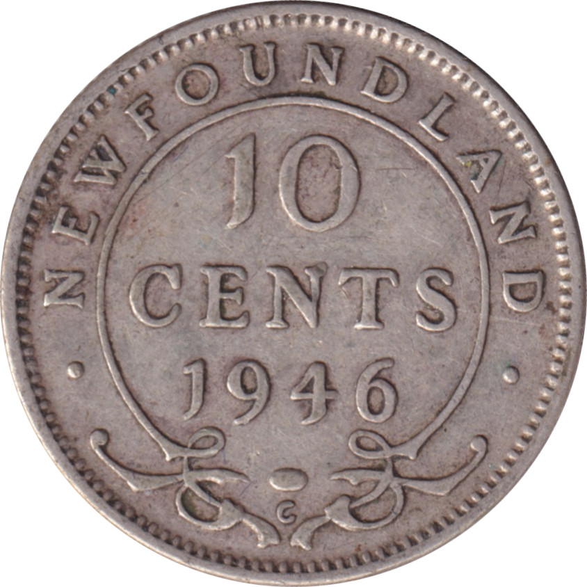 10 cents silver - George VI