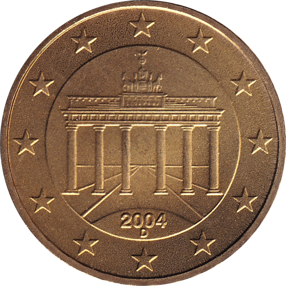 10 eurocents - Porte de Brandebourg