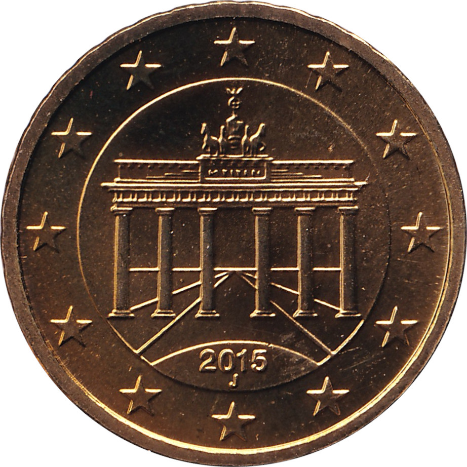 10 eurocents - Porte de Brandebourg