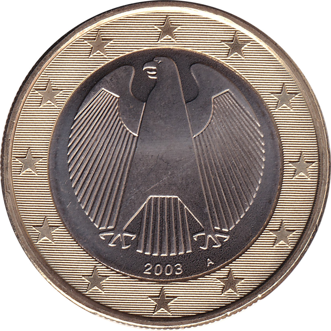 1 euro - Aigle allemand