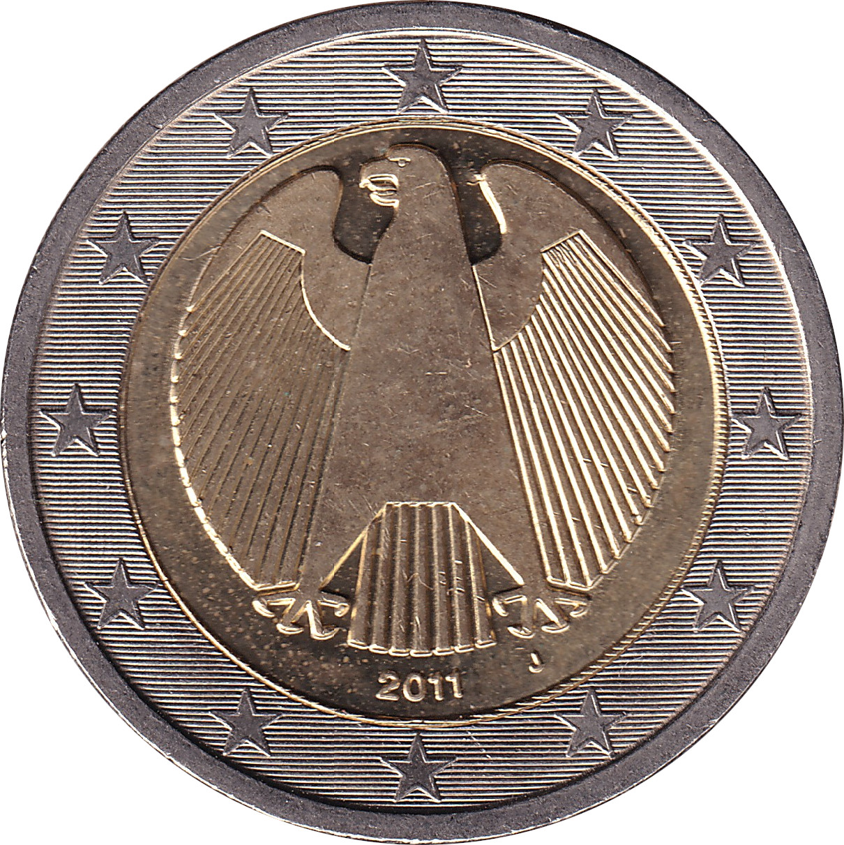 2 euro - Aigle allemand