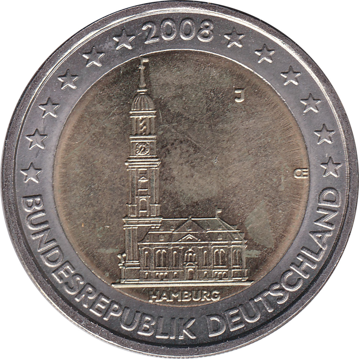 2 euro - Hambourg