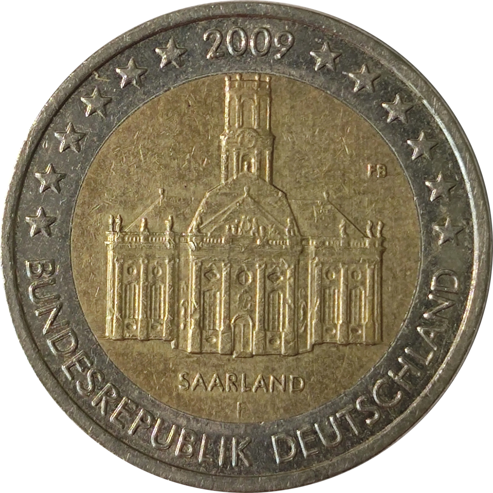 2 euro - Sarre