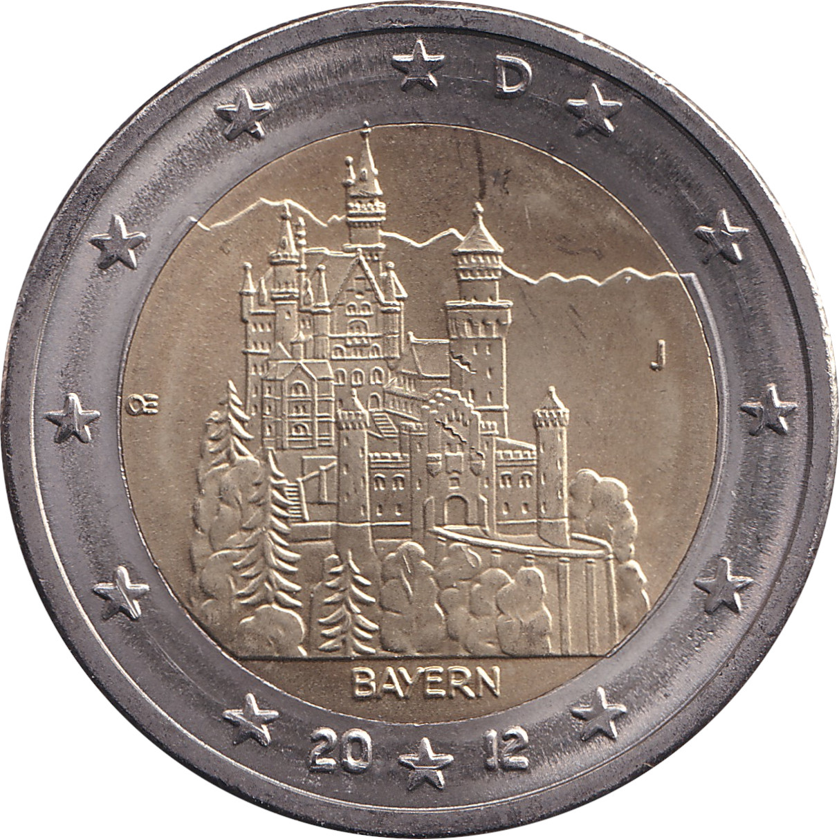 2 euro - Presidency of Bayern