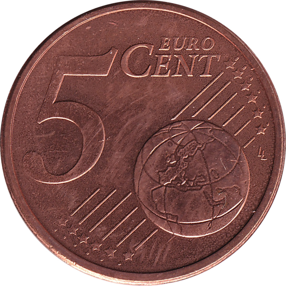 5 eurocents - Fleur de primevère