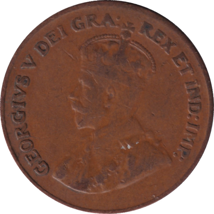 1 cent - George V - Smallest