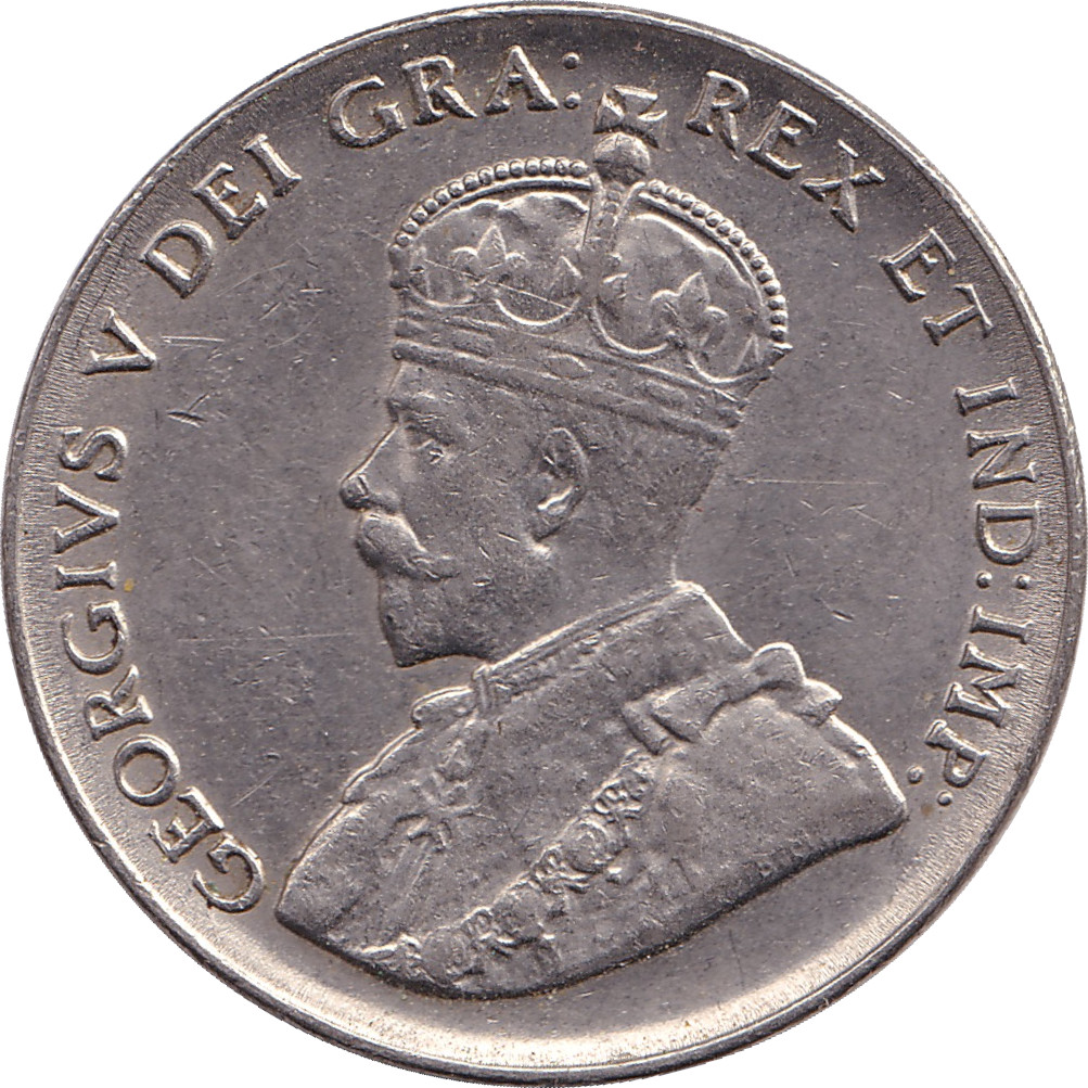 5 cents - Georges V - Nickel