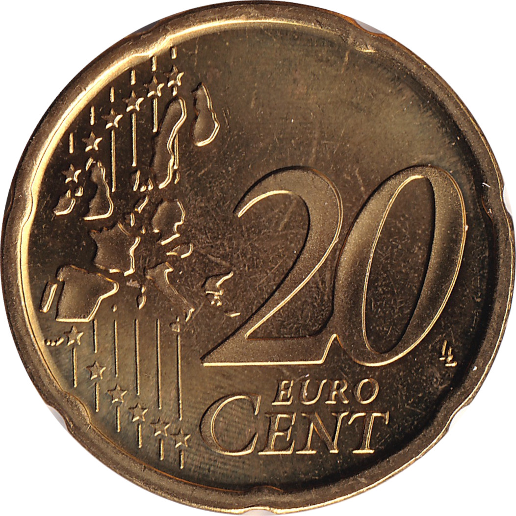 20 eurocents - Cervantés