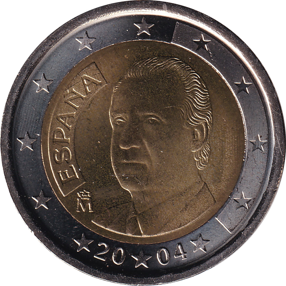 2 euro - Juan Carlos I - Type 1