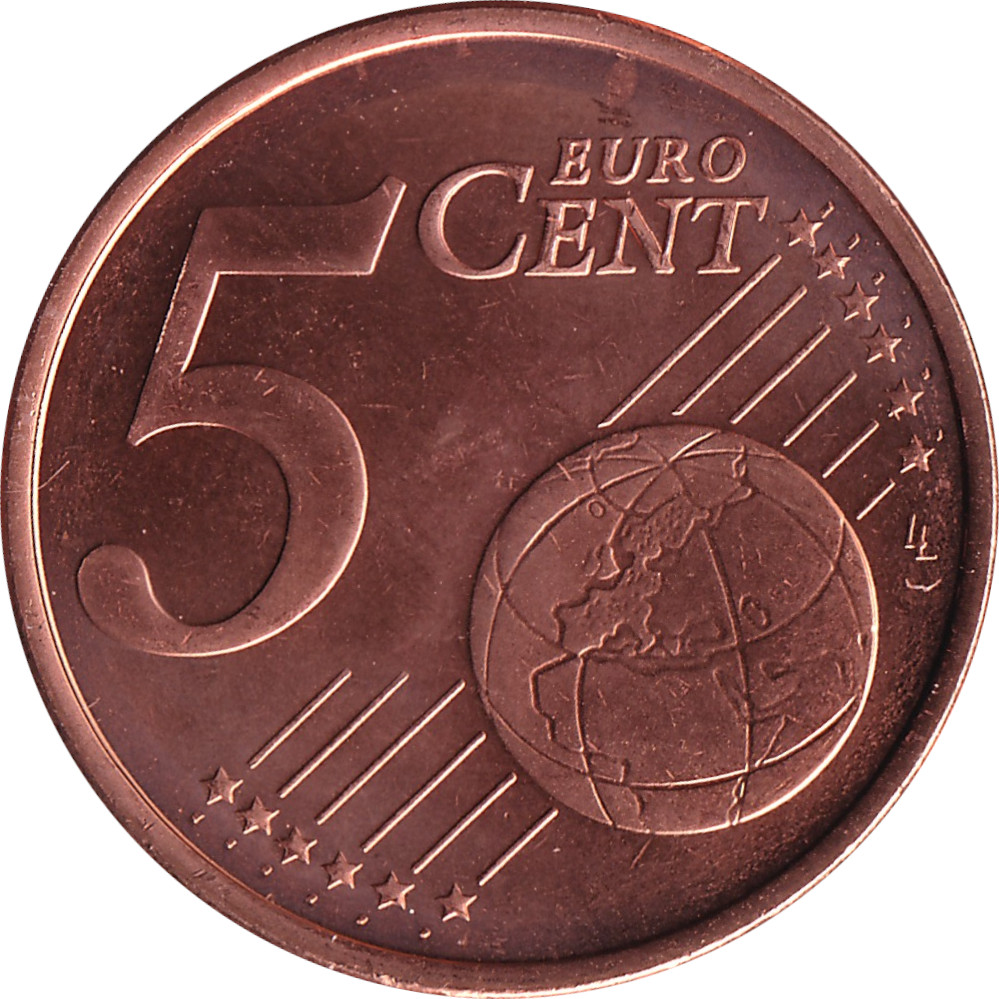 5 eurocents - Lion héraldique