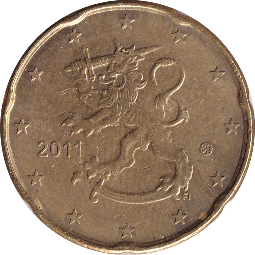 20 eurocents - Lion héraldique