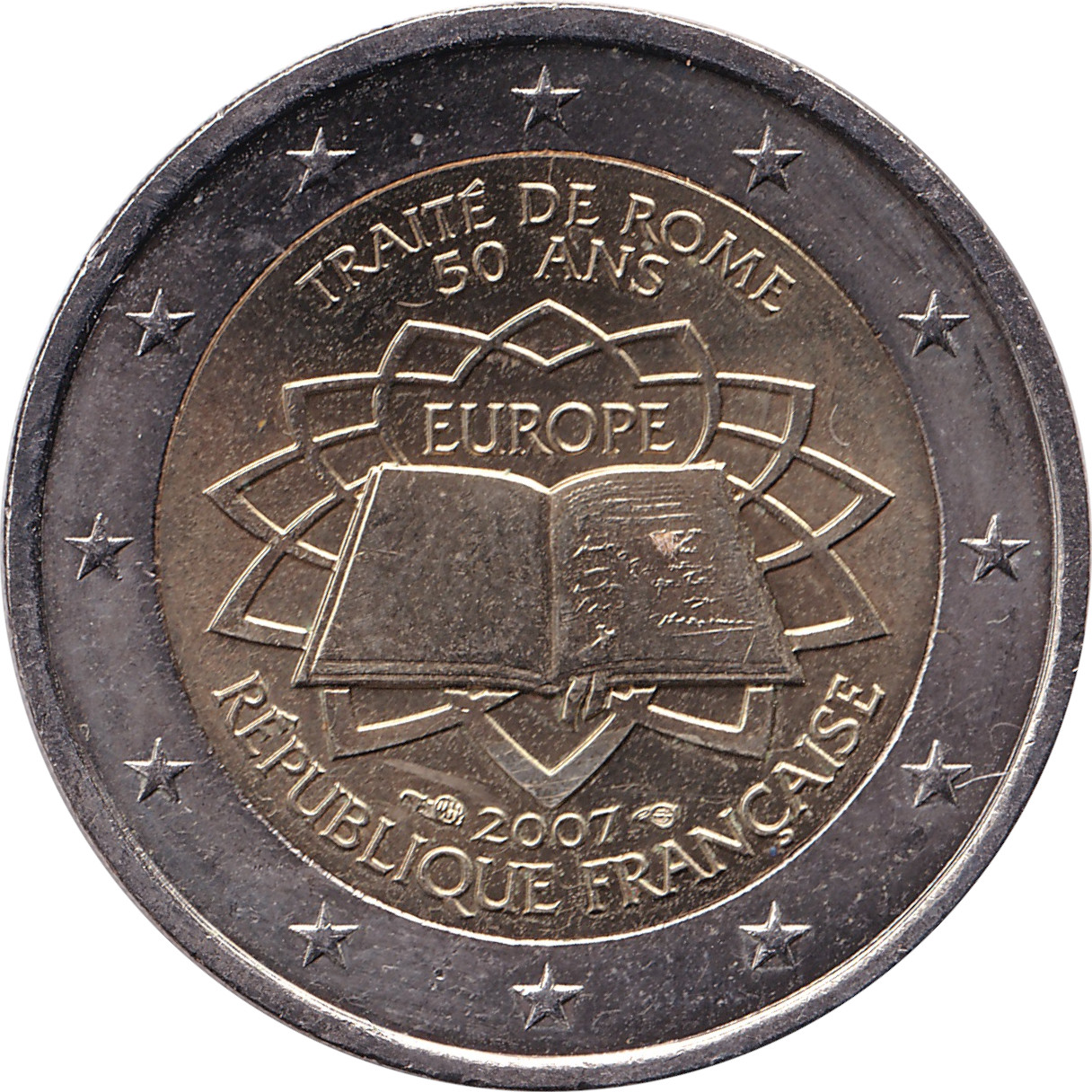 2 euro - Traité de Rome - 50 ans