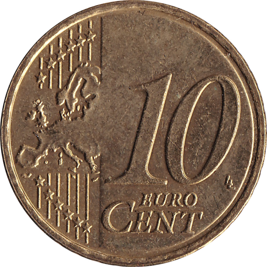 10 eurocents - Rhigas Valestinlis