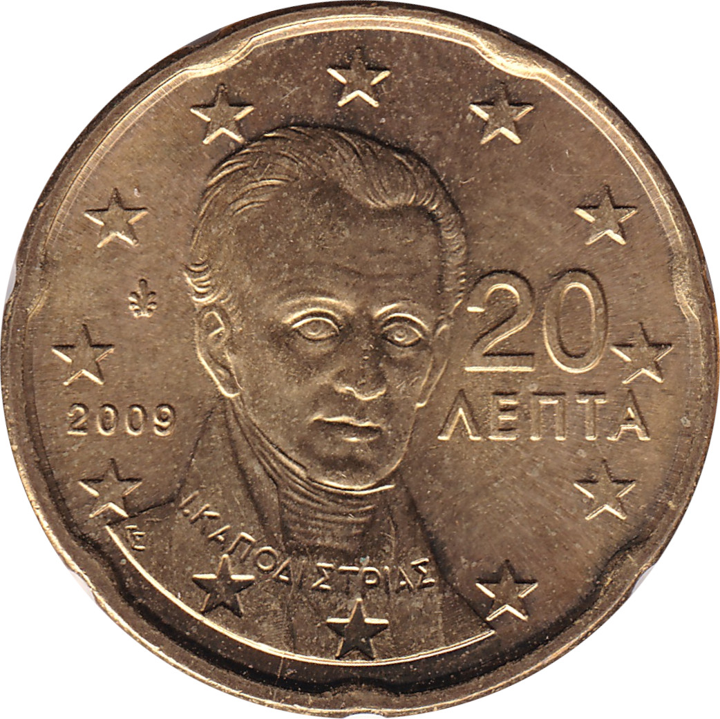 20 eurocents - Ioánnis Kapodístrias