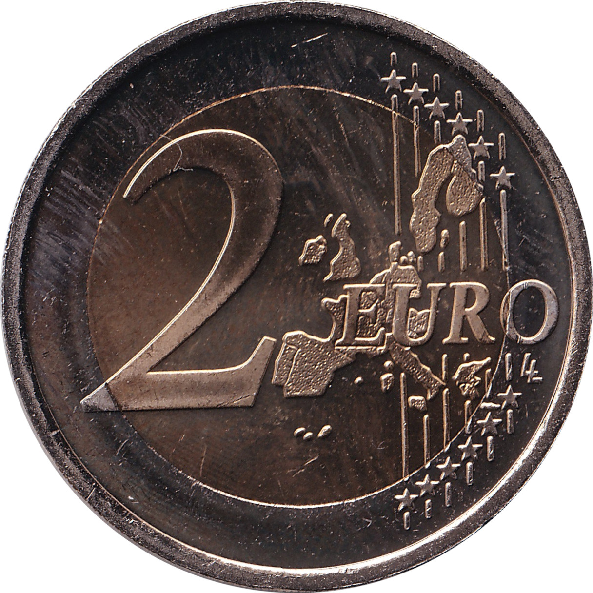 2 euro -  Lire irlandaise