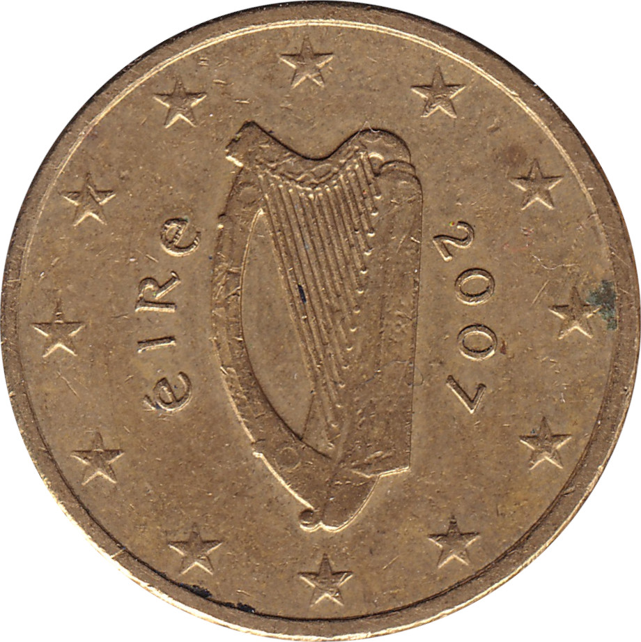 10 eurocents - Lire irlandaise