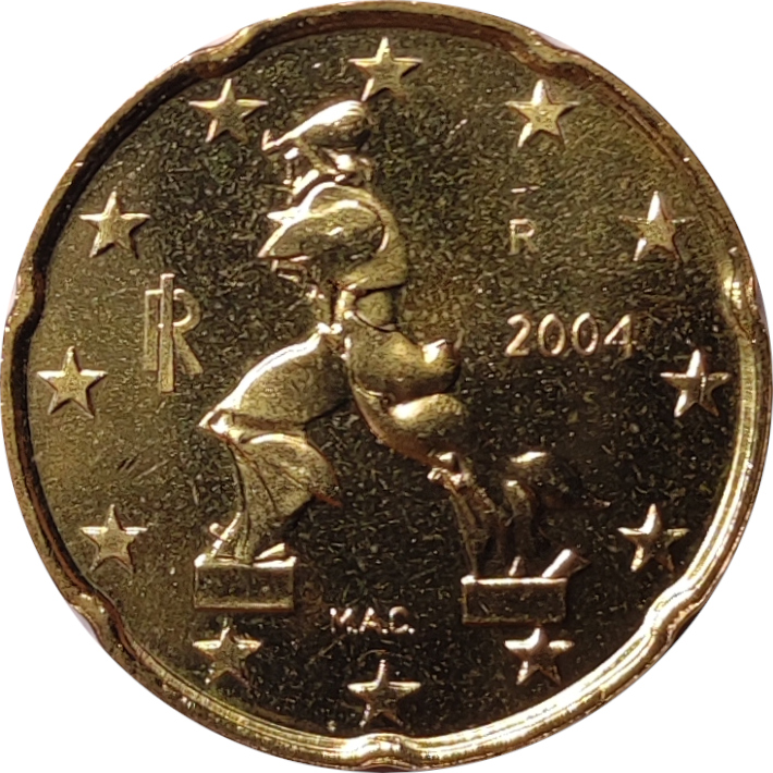 20 eurocents - Statue