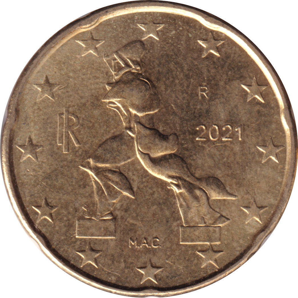 20 eurocents - Statue