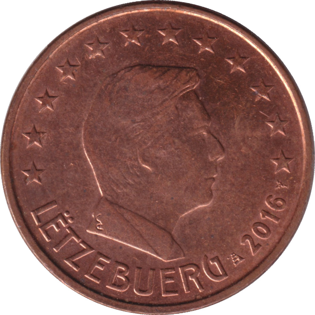 5 eurocents - Grand-Duc Henri