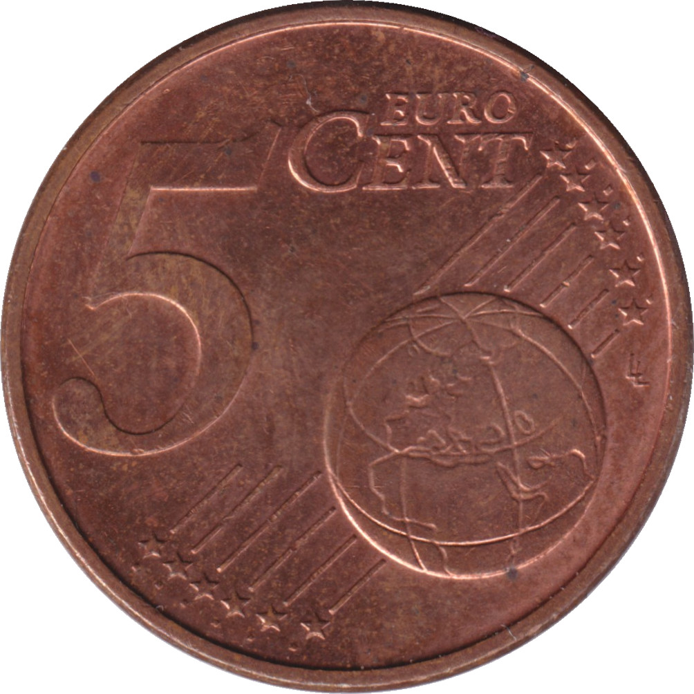 5 eurocents - Grand-Duc Henri