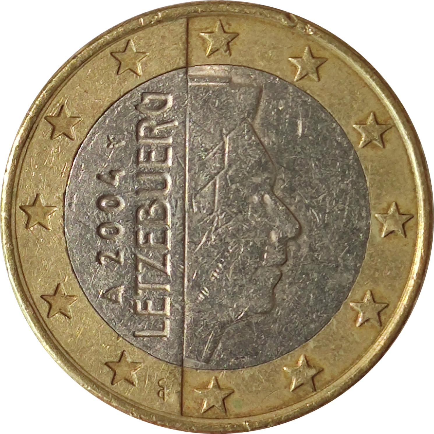 1 euro - Grand-Duc Henri