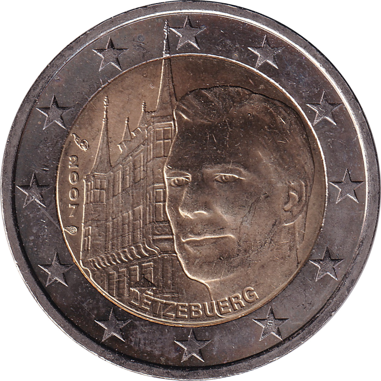 2 euro - Palais grand-ducal