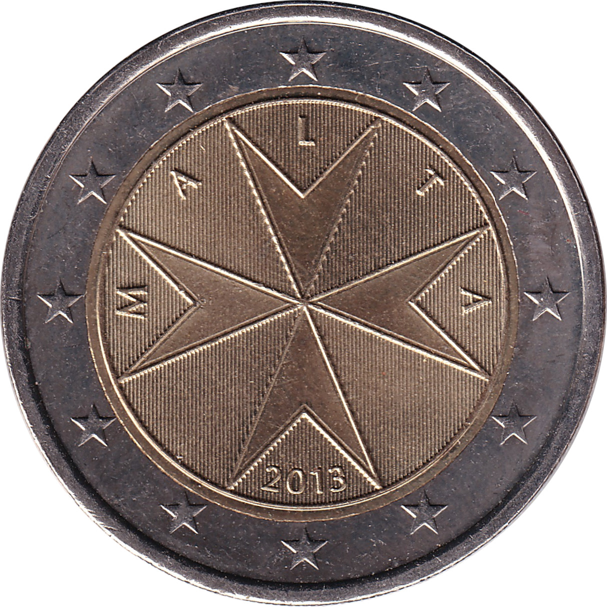 2 euro - Maltesse Cross