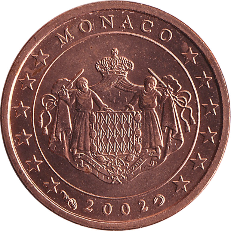 1 eurocent - Rainier III